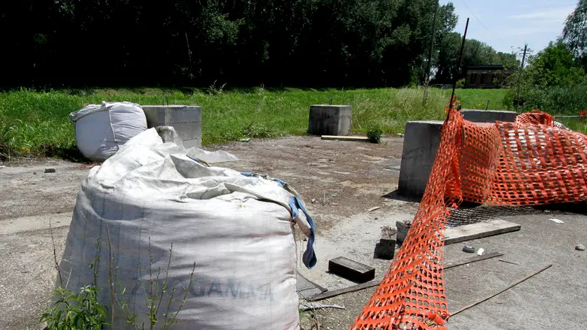 Bonaventura Monfalcone-13.06.2014 Asfaltatura-Ponte sul Brancolo-Staranzano-foto di Katia Bonaventura