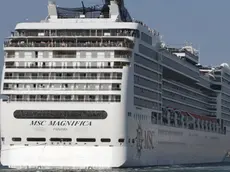 Interpress\M.Tagliapietra venezia 09.06.2019.- Passaggio della Nave MSC MAGNIFICA in Bacino San Marco.