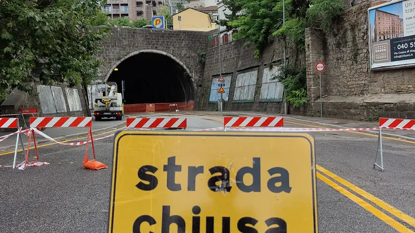 Lasorte Trieste 18/07/21 - Galleria di Piazza Foraggi, Lavori