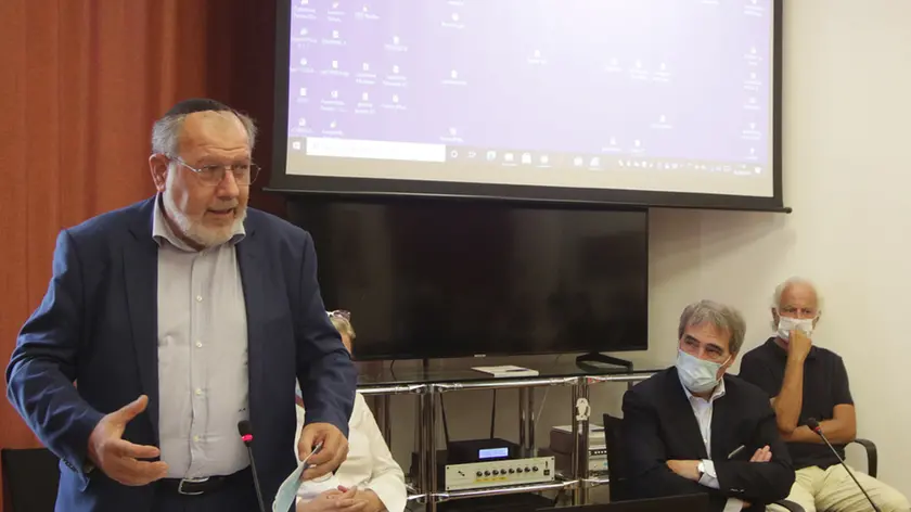 Lasorte Trieste 18/09/20 - Circolo della stampa, Simbolica reiscrizione Giornalisti Ebrei all'OdG
