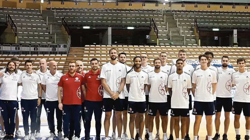 Foto BRUNI Trieste 22.09. 21 Allianz Basket: la presentazione