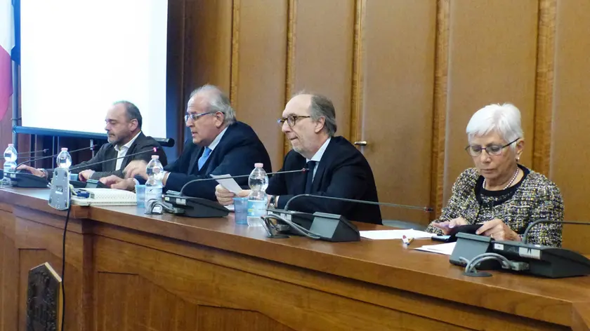 Bumbaca Gorizia 30.04.2019 Comune incontro con sindaci su sanità con Riccardi © Fotografia di Pierluigi Bumbaca