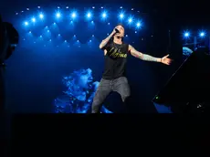 Ultimo sul palco del Rocco. Foto Lasorte