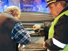 Silvano Trieste 15/10/2010 Polizia Municipale, controlli notturni in via Valmaura