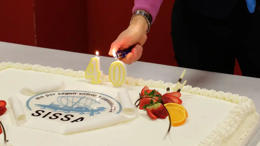 Lasorte Trieste 06/03/18 - SISSA, 40 Anni, Taglio della Torta, Direttore Stefano Ruffo