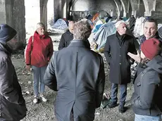 La Commissione Trasparenza durante un confronto in loco