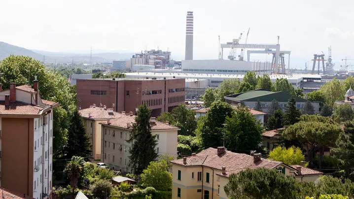 Bonaventura Monfalcone-26.05.2016 Monfalcone dall'alto-foto di Katia Bonaventura