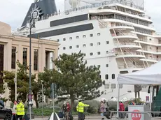 Silvano Trieste 2019-11-23 Lo sbarco dei passeggeri da Msc Sinfonia