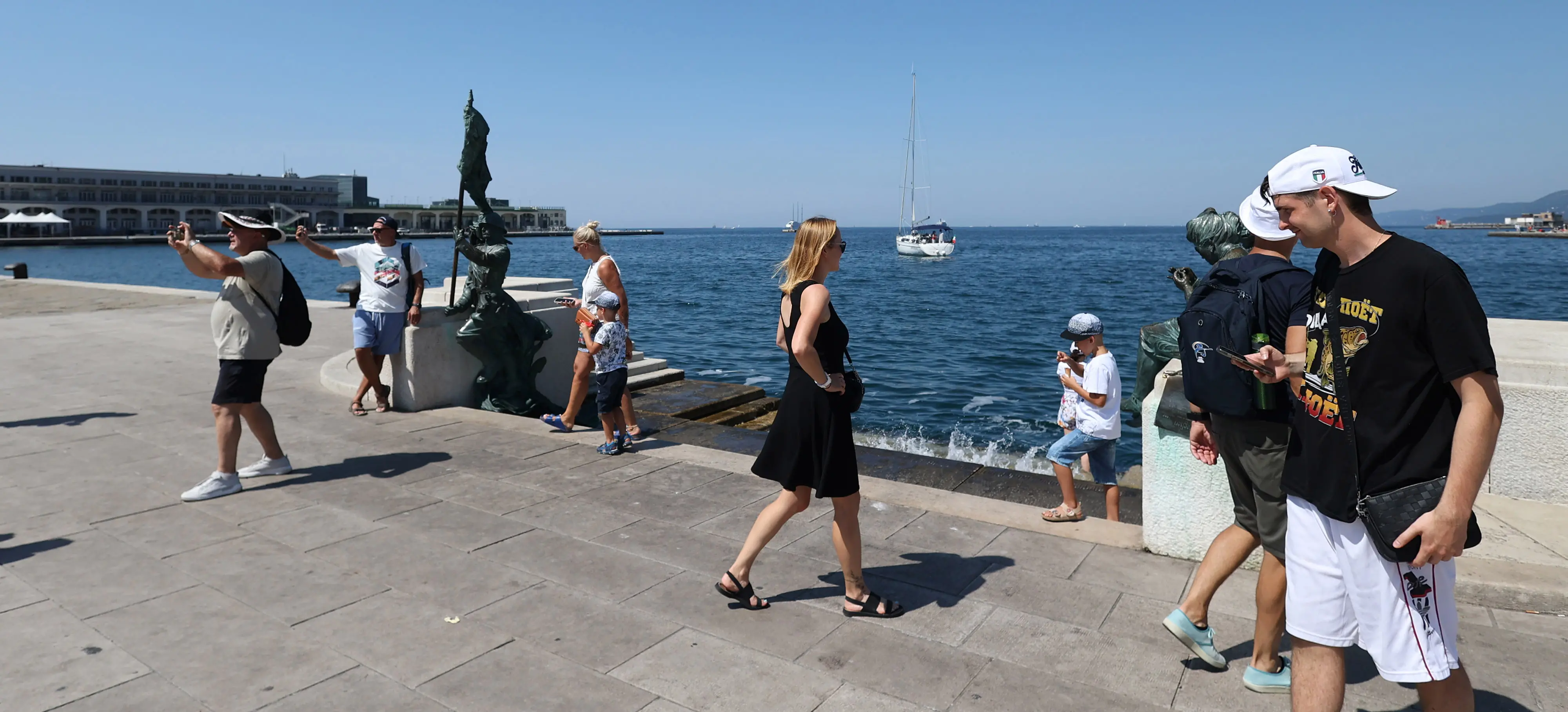 Lasorte Trieste 15/08/24 - Ferragosto, Turisti