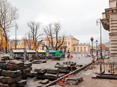 Silvano Trieste 2019-12-21 I lavori in Piazza Liberta'