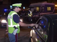 Polizia durante un controllo