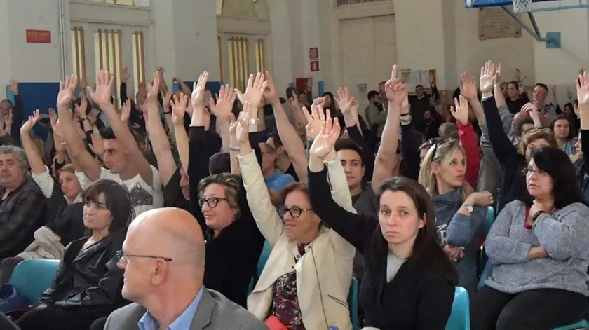 Foto BRUNI 17.05.2019 SGT Assemblea Soci--contro la stampa