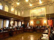 L'aula del Consiglio comunale di Trieste