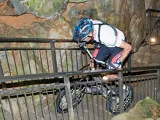 Silvano Trieste 31/05/2014 Il Biker in Grotta Gigante