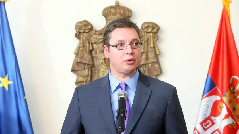 Il premier serbo Aleksandar Vucic