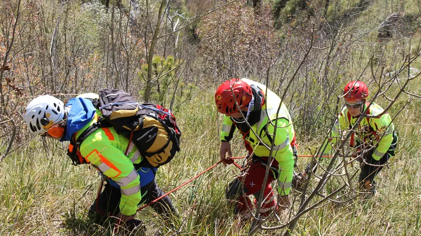 Intervento del Soccorso alpino