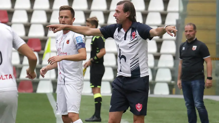 Il tecnico della Triestina Carmine Gautieri: per lui e gli alabardati una settimana complicata