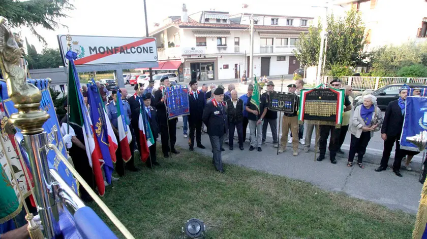 La commemorazione della marcia su Fiume ei Legionari guidati da D'Annunzio nel 2015 (Bonaventura)