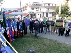 La commemorazione della marcia su Fiume ei Legionari guidati da D'Annunzio nel 2015 (Bonaventura)