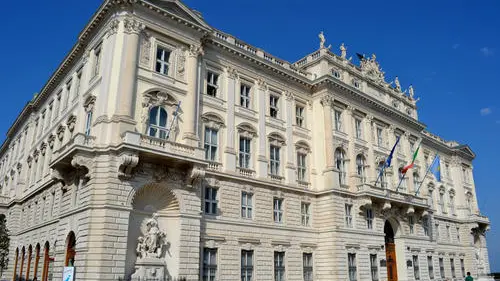 Il Palazzo della giunta regionale Fvg in piazza Unità d'Italia a Trieste