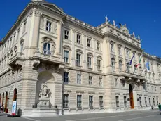 Il Palazzo della giunta regionale Fvg in piazza Unità d'Italia a Trieste