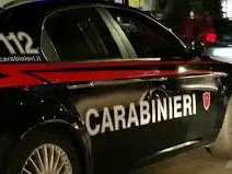 Una vettura di carabinieri