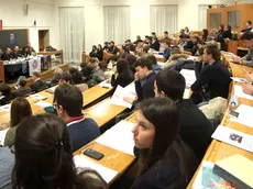 Studenti a lezione all'Università di Trieste