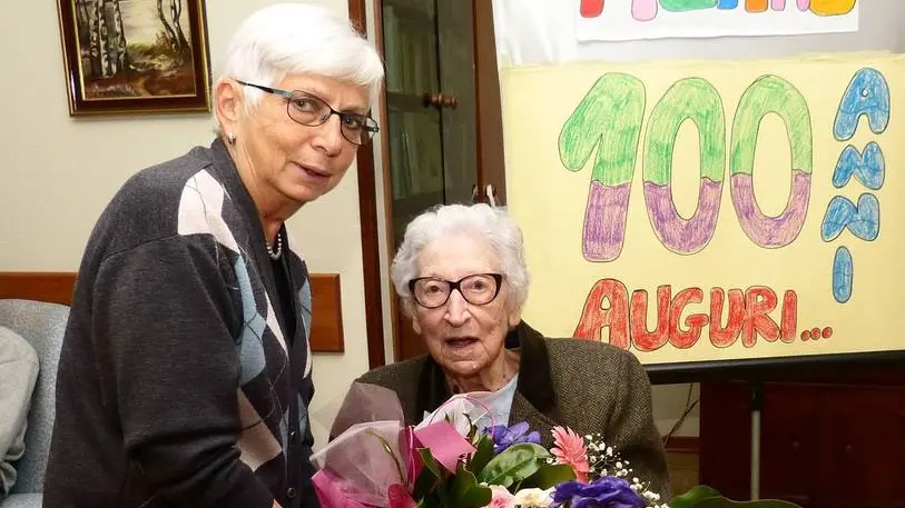 Bumbaca Gorizia 18_10_2019 Villa Verde 100 anni signora Pierina Tonut © Foto Pierluigi Bumbaca
