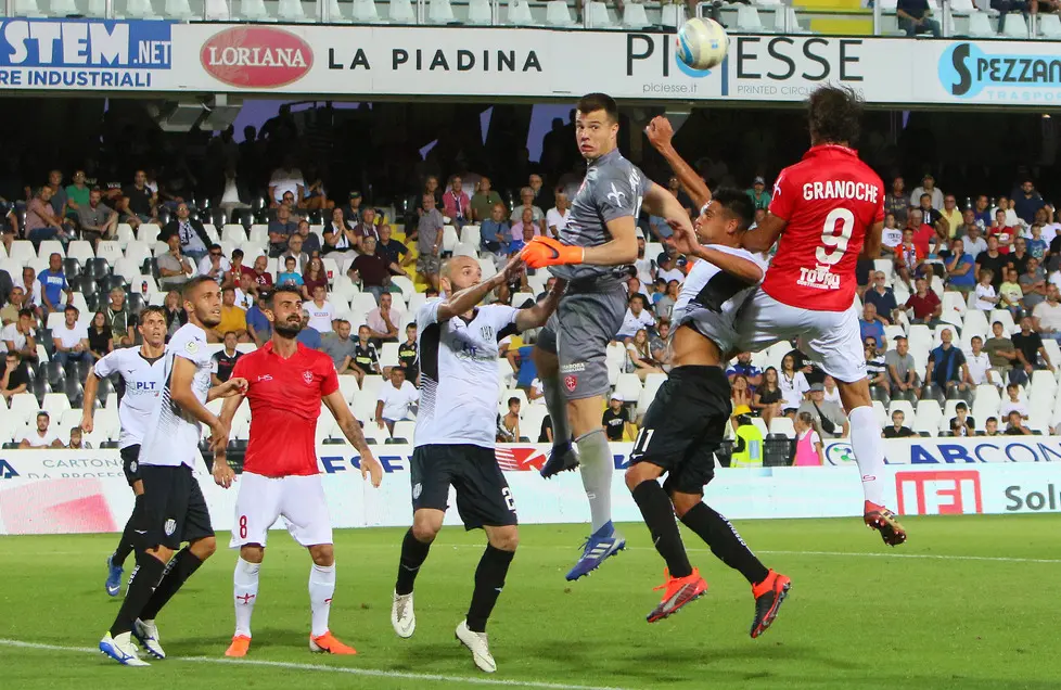 Lasorte Trieste 15/09/19 - Calcio Serie C, Cesena - Triestina, Matosevic in attacco ultima azione