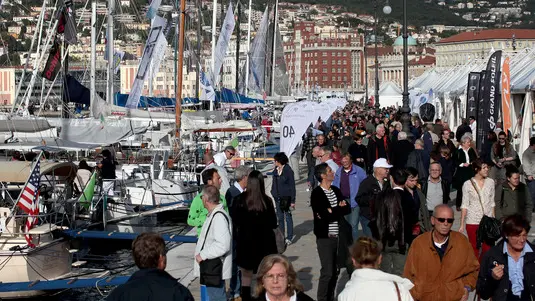 Lasorte Trieste 11/10/13 - Rive, Preparativi Barcolana