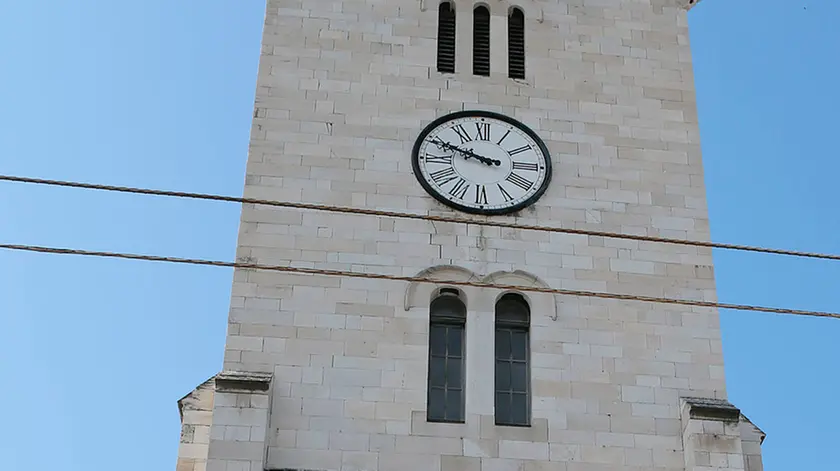 Silvano Trieste 2019-05-23 Torre del Lloyd, presidio lavoratori portuali e sindacati