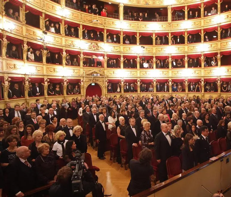 La platea del Verdi