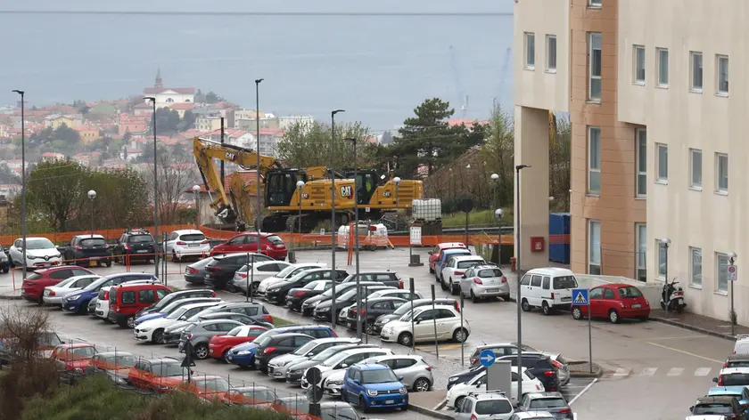 Lasorte Trieste 31/03/22 - Ospedale Cattinara; Polo Cardiologico; Lavori