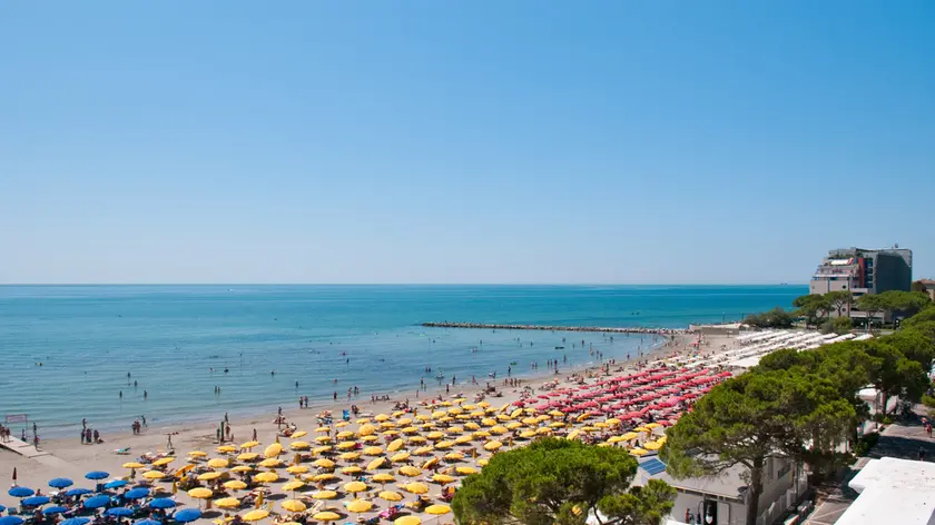 La spiaggia Git di Grado