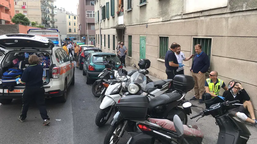 Silvano Trieste 2018-05-19 Incidente Strada dell'Istria civico 46