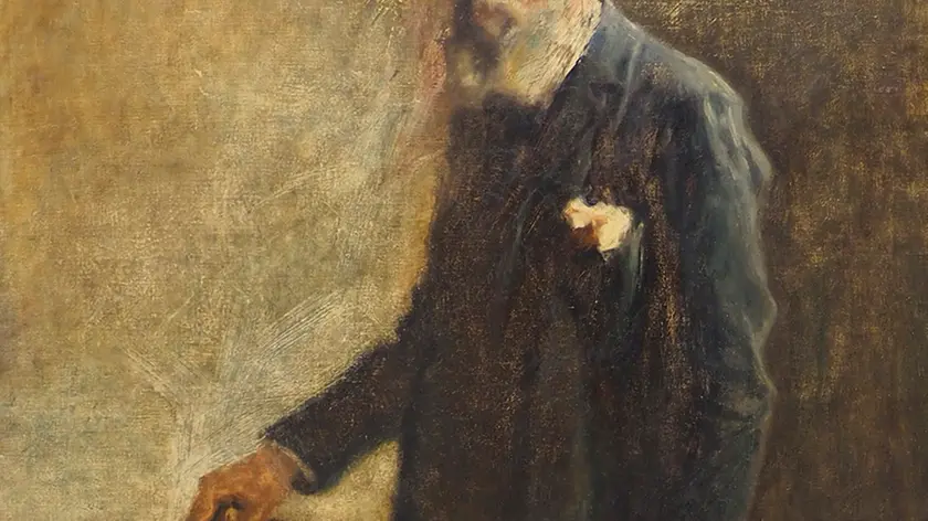 “Ritratto del padre del pittore”, di Umberto Veruda (1902)