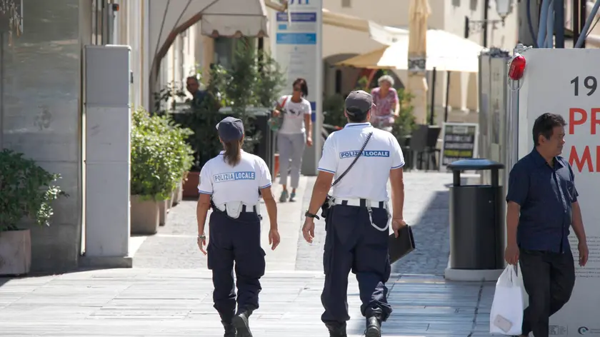 Bonaventura Monfalcone-17.08.2017 Controlli-Vigli urbani-Monfalcone-foto di Katia Bonaventura