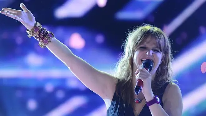 07/12/2012, Assago (MI), finale di X Factor. Nella foto Chiara.