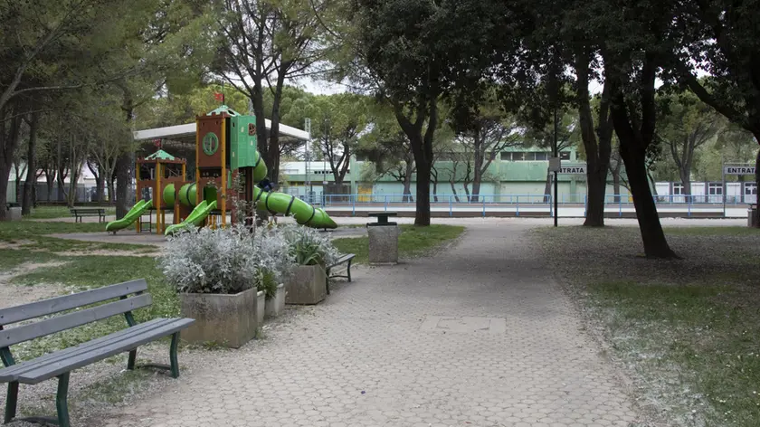 L’Area verde di Monfalcone, qui nella foto di Katia Bonaventura, ospiterà il villaggio sportivo al servizio del la tappa del Giro d’Italia di handbike