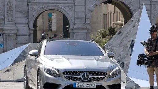 Silvano Trieste 22/05/2014 Spot Mercedes, Piazza dell' Unita'