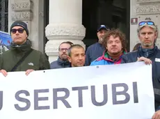 Lasorte Trieste 30/10/19 - Piazza UnitÃ , Prefettura, Presidio Lavoratori Sertubi