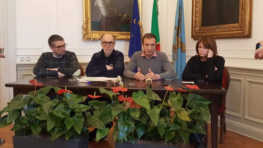 La conferenza stampa in Regione a Trieste di domenica 1 marzo