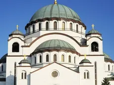 Image: 0112866175, License: Royalty free, The Cathedral of Saint Sava on October 28 in Belgrade. Saint Sava Temple is the largest church in the Balkans. Total of 82 m (269 ft) of height., Property Release: No or not aplicable, Model Release: No or not aplicable, Credit line: Profimedia.com, Alamy