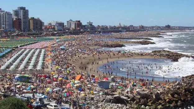 Mar del Plata in una foto tratta da La Stampa