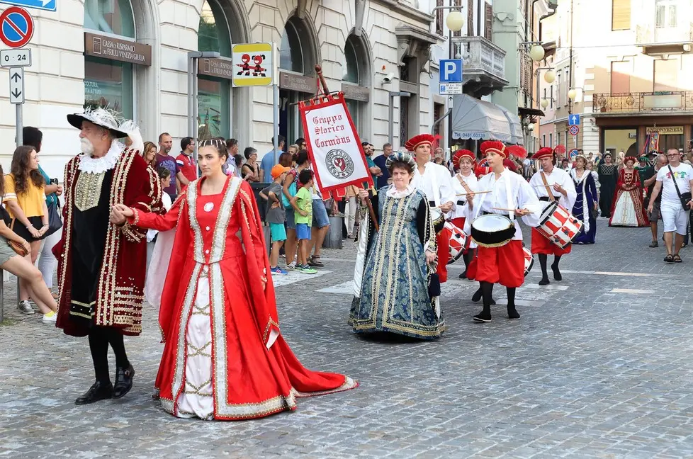 Cormons (Go) 18 Agosto 2018. Sfilata storica. © Foto Petrussi