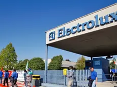 L'entrata dello stabilimento Electrolux di Susegana