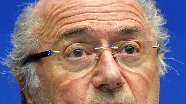 epa04135099 FIFA President Joseph 'Sepp' Blatter speaks during a press conference at the conclusion of the meeting of the FIFA Executive Committee at the Home of FIFA in Zurich, Switzerland, 21 March 2014. Among other topics, the FIFA Executive Committee covered sports political matters including an update on the workers' welfare in Qatar. EPA/WALTER BIERI