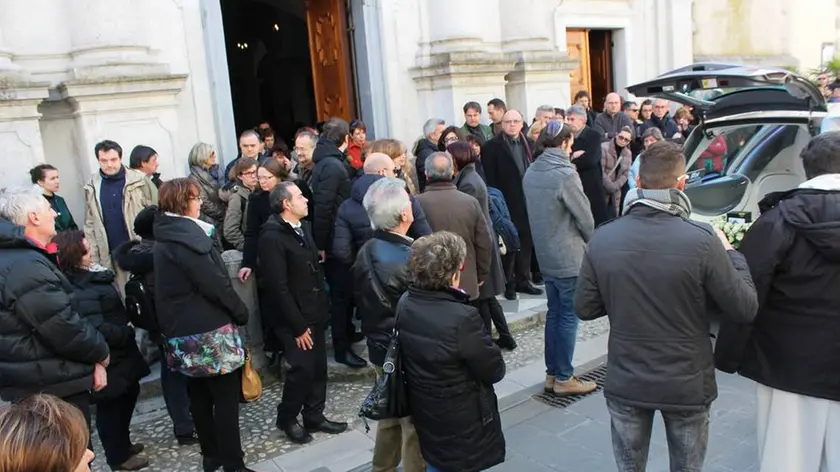 Bumbaca Gorizia 28.02.2015 Gradisca funerale Klinger Fotografia di Pierluigi Bumbaca