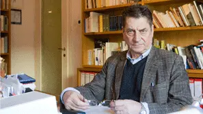 Lo scrittore Claudio Magris