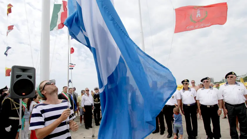 Bonaventura Monfalcone-29.06.2014 Bandiera blu-Grado-foto di Katia Bonaventura